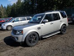 Salvage cars for sale at Graham, WA auction: 2016 Land Rover LR4 HSE