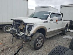 Salvage cars for sale at Madisonville, TN auction: 2013 Ford F250 Super Duty