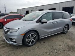 Salvage cars for sale at Jacksonville, FL auction: 2020 Honda Odyssey Elite