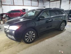 Salvage cars for sale at Lexington, KY auction: 2016 Acura MDX Technology