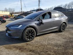 Salvage cars for sale at Marlboro, NY auction: 2022 Tesla Model X