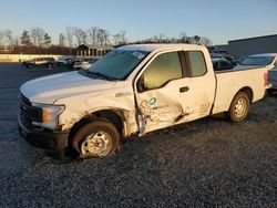 Salvage cars for sale at Spartanburg, SC auction: 2020 Ford F150 Super Cab