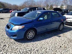 Salvage cars for sale at North Billerica, MA auction: 2010 Toyota Corolla Base