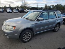 Salvage cars for sale at San Martin, CA auction: 2007 Subaru Forester 2.5X Premium