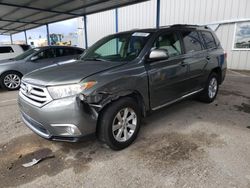 Salvage cars for sale at Sacramento, CA auction: 2011 Toyota Highlander Base