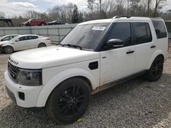 Salvage cars for sale at Augusta, GA auction: 2016 Land Rover LR4