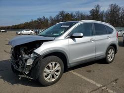 Salvage cars for sale at Brookhaven, NY auction: 2014 Honda CR-V EXL