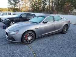 Maserati Ghibli s salvage cars for sale: 2016 Maserati Ghibli S