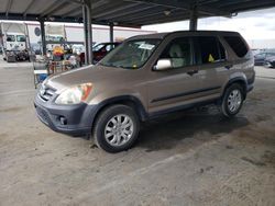 Salvage cars for sale at Hayward, CA auction: 2005 Honda CR-V EX