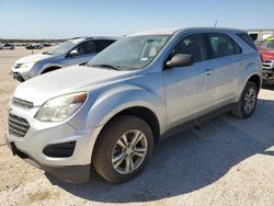 Carros salvage sin ofertas aún a la venta en subasta: 2017 Chevrolet Equinox LS