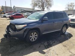 Toyota Highlander Base salvage cars for sale: 2013 Toyota Highlander Base