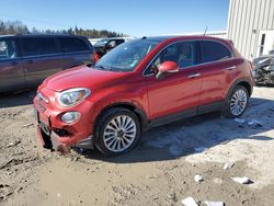 Fiat 500 salvage cars for sale: 2016 Fiat 500X Lounge