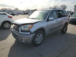 Salvage cars for sale at Sacramento, CA auction: 2001 Toyota Rav4