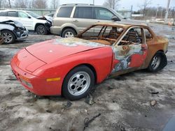 Salvage cars for sale at Central Square, NY auction: 1986 Porsche 944