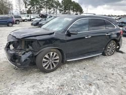 Salvage cars for sale at Loganville, GA auction: 2014 Acura MDX Technology