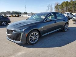 Salvage cars for sale at Dunn, NC auction: 2020 Cadillac CT5 Premium Luxury