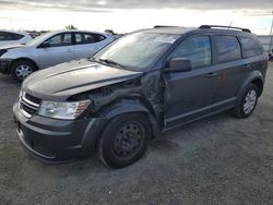 Salvage cars for sale at Antelope, CA auction: 2017 Dodge Journey SE