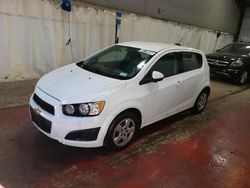 Salvage cars for sale at Angola, NY auction: 2015 Chevrolet Sonic LS