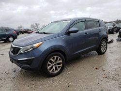 Salvage cars for sale at West Warren, MA auction: 2016 KIA Sportage LX