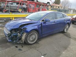 Salvage cars for sale at Denver, CO auction: 2014 Ford Fusion Titanium