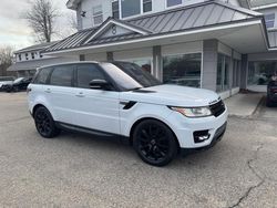 Land Rover salvage cars for sale: 2016 Land Rover Range Rover Sport HSE