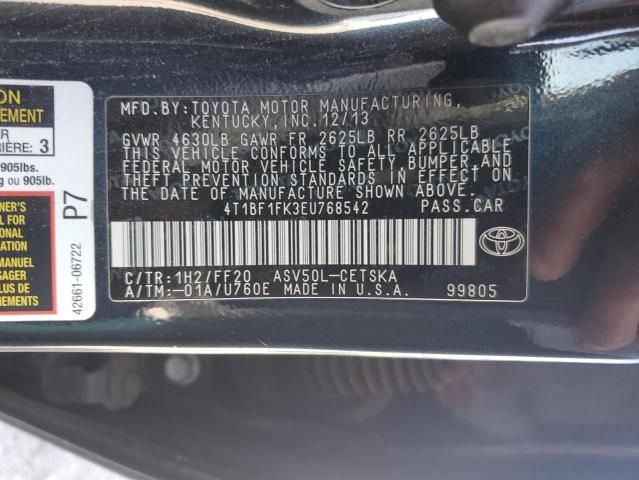 2014 Toyota Camry L