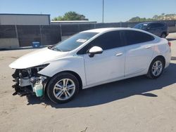 Chevrolet salvage cars for sale: 2018 Chevrolet Cruze LT