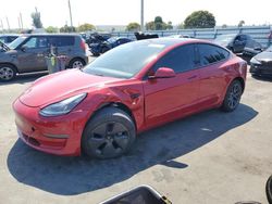 Salvage cars for sale at Miami, FL auction: 2022 Tesla Model 3