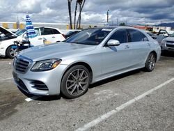 Carros salvage a la venta en subasta: 2018 Mercedes-Benz S 560