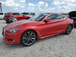 Salvage cars for sale at West Palm Beach, FL auction: 2018 Infiniti Q60 RED Sport 400