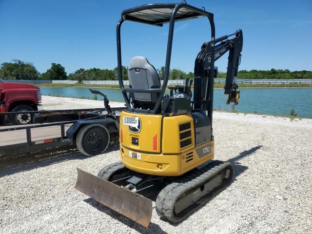 2022 John Deere 17G Mini Excavator