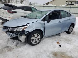 Salvage cars for sale at Central Square, NY auction: 2018 Chevrolet Cruze LS