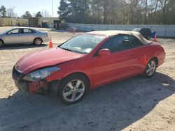 Salvage cars for sale at Knightdale, NC auction: 2008 Toyota Camry Solara SE