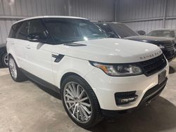 Salvage cars for sale at Houston, TX auction: 2014 Land Rover Range Rover Sport SC