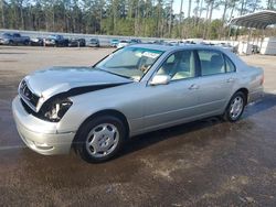 Salvage cars for sale at Harleyville, SC auction: 2001 Lexus LS 430