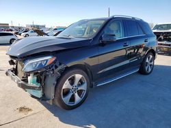 2018 Mercedes-Benz GLE 350 4matic en venta en Grand Prairie, TX