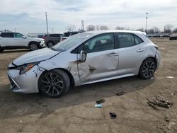 Salvage cars for sale at Woodhaven, MI auction: 2019 Toyota Corolla SE