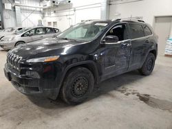 Salvage cars for sale from Copart Ottawa, ON: 2017 Jeep Cherokee Latitude