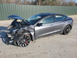 Salvage cars for sale at Savannah, GA auction: 2023 Tesla Model 3