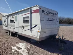 Salvage trucks for sale at Avon, MN auction: 2009 Wildwood 2009 Forest River Rockwood