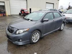 2010 Toyota Corolla Base en venta en Woodburn, OR