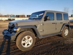 Jeep Wrangler Unlimited Sport salvage cars for sale: 2020 Jeep Wrangler Unlimited Sport