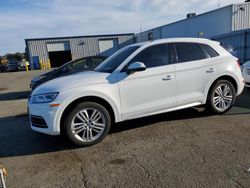 Carros salvage sin ofertas aún a la venta en subasta: 2018 Audi Q5 Premium Plus