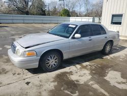 Salvage cars for sale at Savannah, GA auction: 2003 Ford Crown Victoria LX