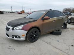 Salvage cars for sale at Oklahoma City, OK auction: 2014 Chevrolet Cruze LTZ