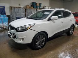 Salvage cars for sale at Elgin, IL auction: 2015 Hyundai Tucson Limited