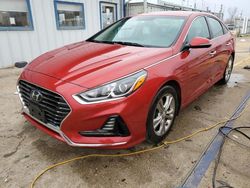 Salvage cars for sale at Pekin, IL auction: 2018 Hyundai Sonata Sport