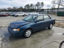 Salvage cars for sale at Byron, GA auction: 1998 Toyota Corolla VE