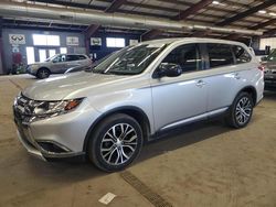 Salvage cars for sale at East Granby, CT auction: 2018 Mitsubishi Outlander SE