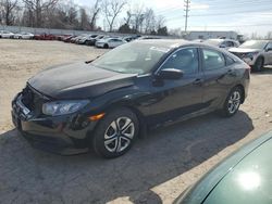 Honda salvage cars for sale: 2017 Honda Civic LX